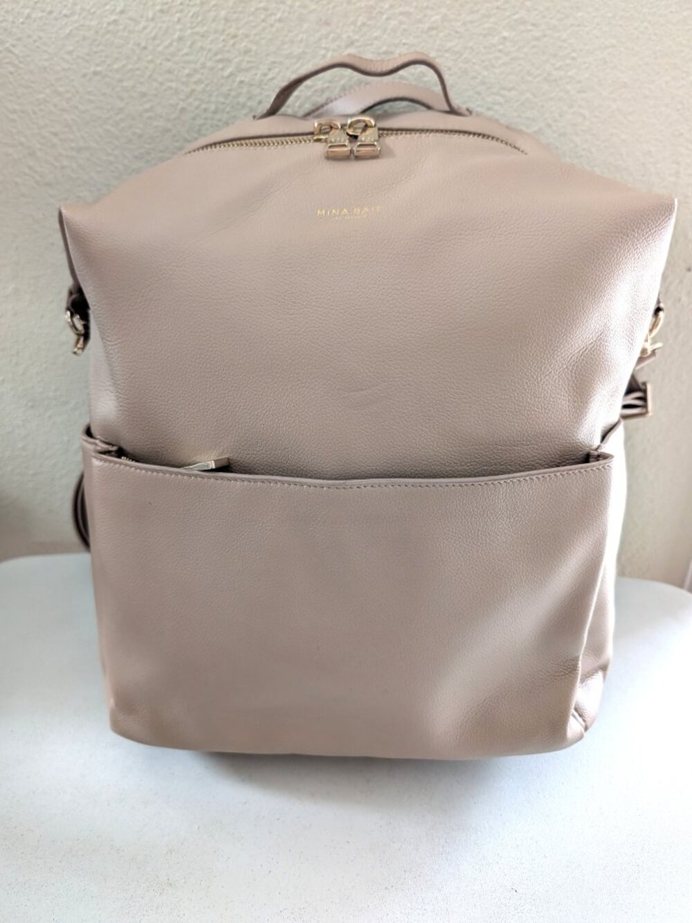 Mina Baie Stevie Backpack Vegan Full + Changing Pad + Dust Bag